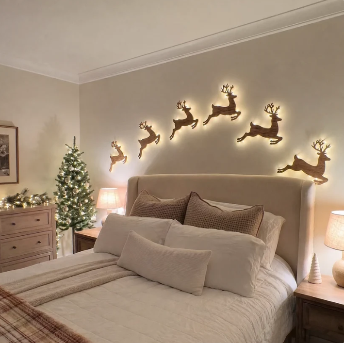 DeerGlow™ Press On Reindeer light